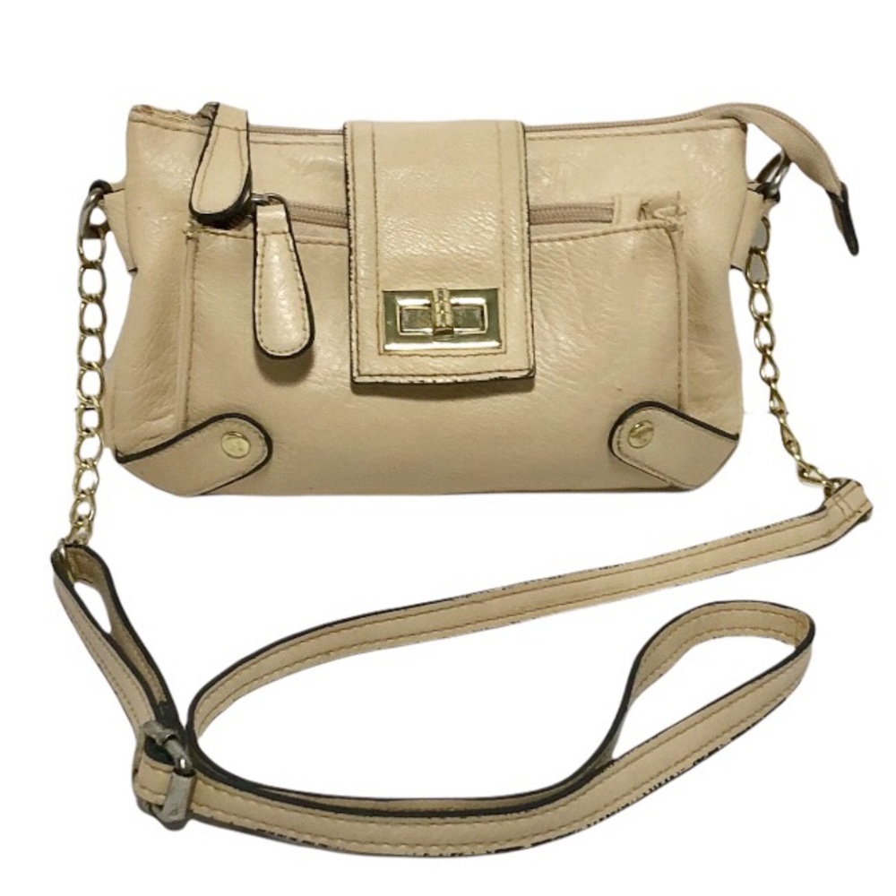 Beige Bueno Crossbody Mini Bag/Purse